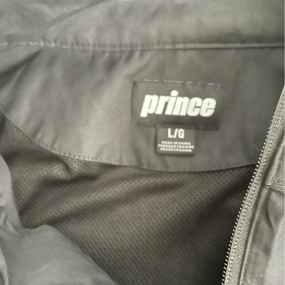 Tennis Prince nylon approach jacket BLK - Picture 4 of 6